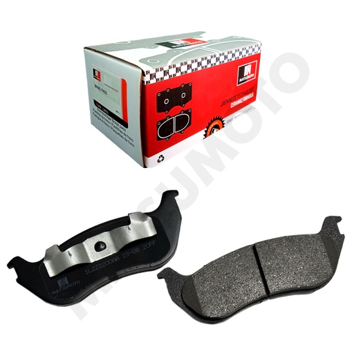 Brake X Kit de pastillas de freno traseras de repuesto para